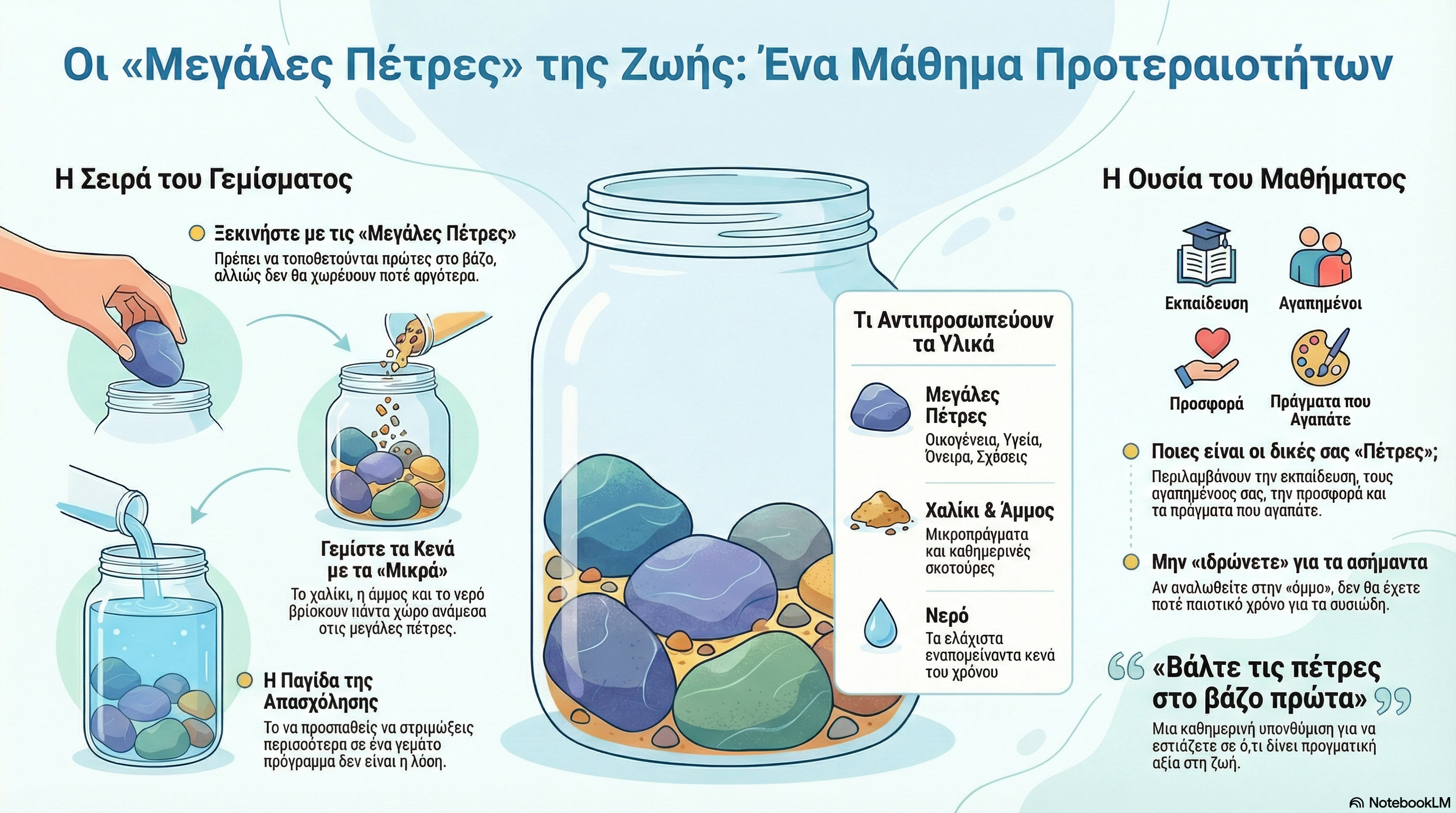 Οι μεγάλες πέτρες της ζωής
